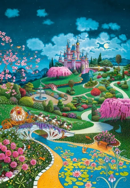 Puzzle Popoluškin Zámok 1000 dielikov