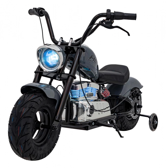 Motocykel Chopper Warrior Grey