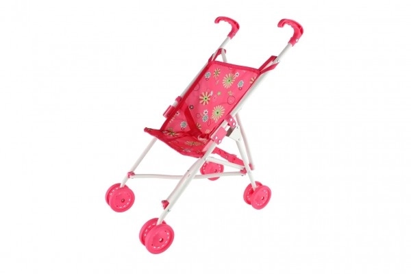 Kočík pre bábiky golfové palice kov/plast 48x27x54cm v taške