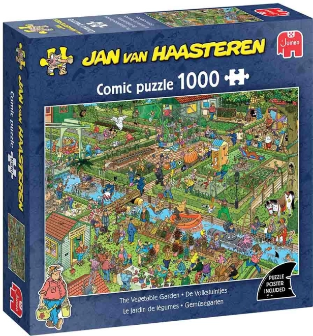Puzzle JUMBO Zeleninová záhrada 1000 dielikov