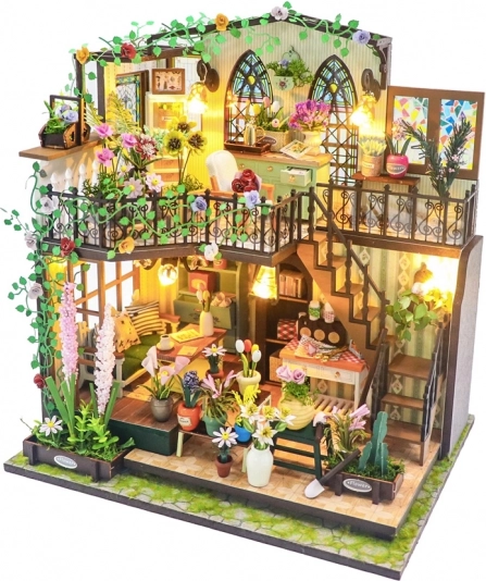 Miniatúra domu Darcyin kvetinový dom