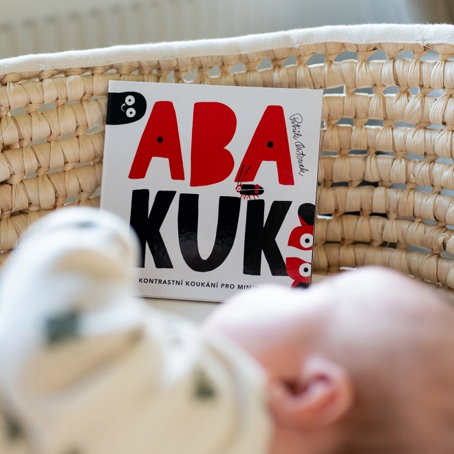 Ababu Kontrastné leporelo pre bábätká s ilustráciami Patrika Antczaka