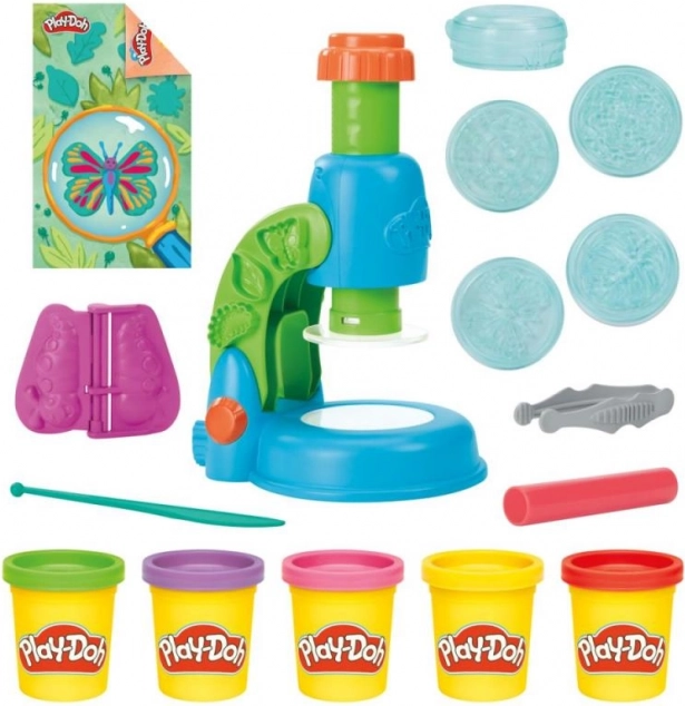 Play-Doh Mikroskop Svietiaca Sada
