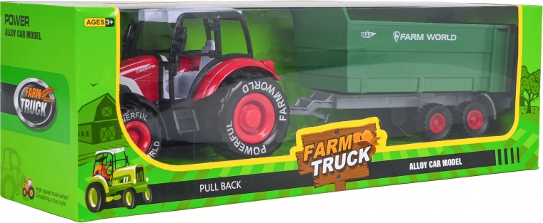 Pull-back pohon pre akčnú jazdu