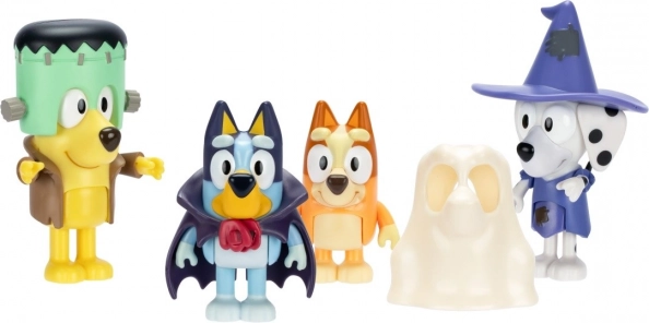 Figúrky Bluey - Bál v Prestrojení 4-pack