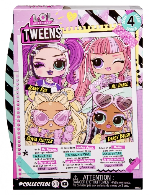 L.O.L. Surprise! Tweens panenka Serie 4 Darcy Blush