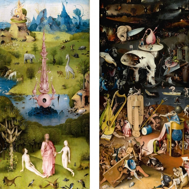 Poznámkový kalendár Hieronymus Bosch 2026