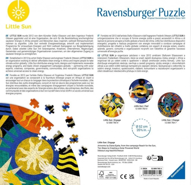 Ravensburger Kružnicové puzzle Little Sun