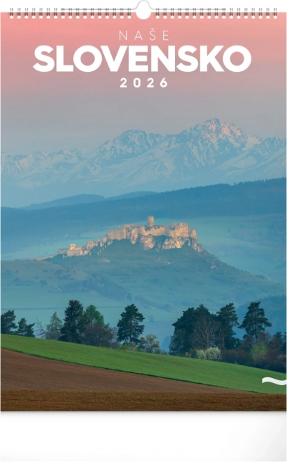 Nástenný kalendár Naše Slovensko 2026