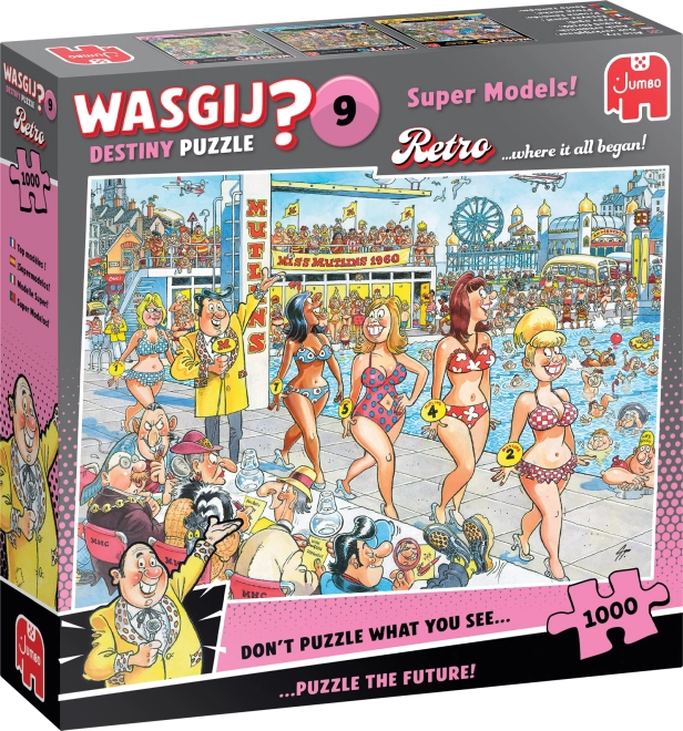 Wasgij Destiny 9: Super Modelky Puzzle 1000 Dielov