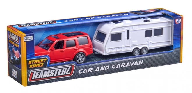 Teamsterz jeep s karavanom