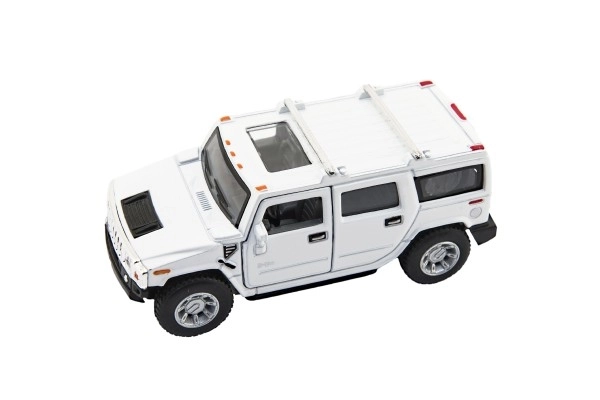 Auto Kinsmart Hummer H2 SUV kov/plast na spätné natiahnutie