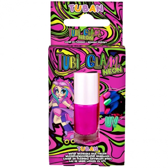 Lak na nechty Tubi Glam - Ružový Neon