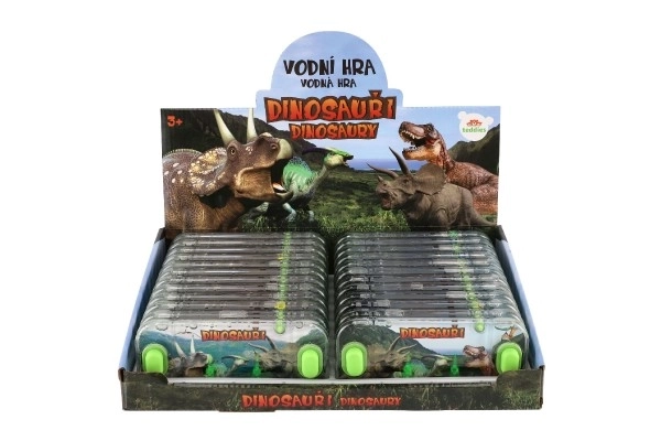 Vodná hra hlavolam dinosaurus