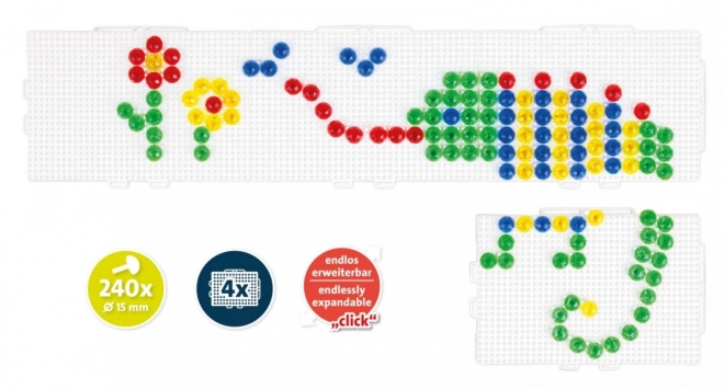 Mozaika Panorama XL Transparentná 240 Elementov