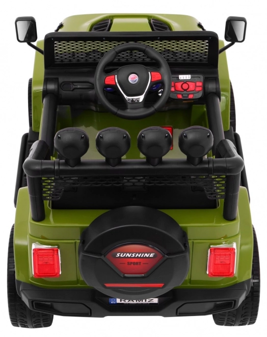 Terénne auto Raptor Drifter Green + Diaľkové ovládanie + Pohon 4x4 + Úložný priestor + Pomalý štart + MP3 LED dióda