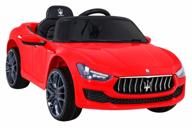 Maserati Ghibli na batériu pre deti červený