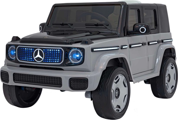 Elektrické autíčko MERCEDES-BENZ EQG pre deti – Strieborná
