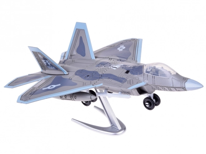 Stavebnica model lietadla F-22 1:100