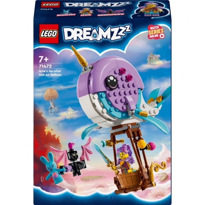 Lego Dreamzzz Izzie a jej balón v tvare narvala