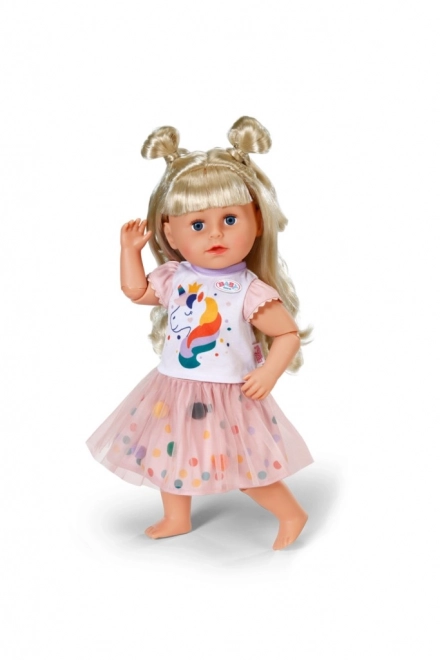 Baby Born jednorožcové tutu šaty pre bábiky