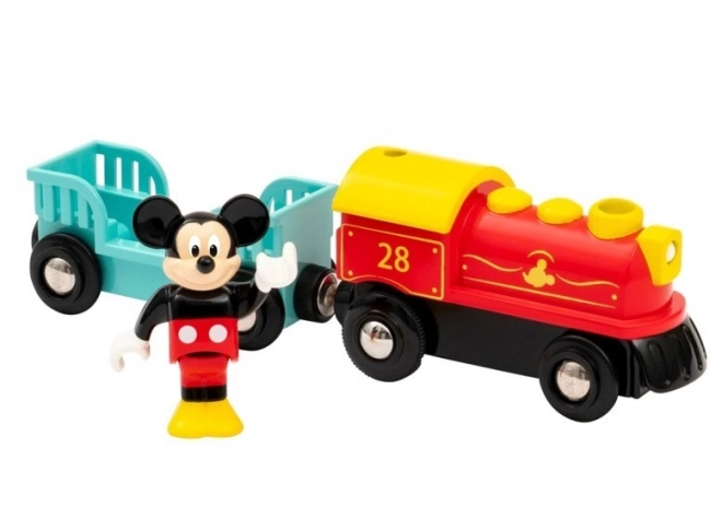Vláčik na batérie Micky Mouse