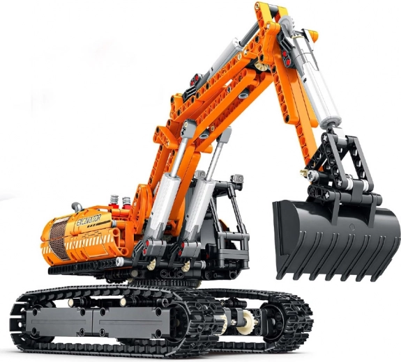 Stabilný pásový podvozok a otoč o 360°