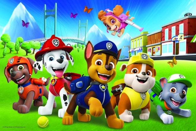 Puzzle 60 dielikov Na čistinke Paw Patrol