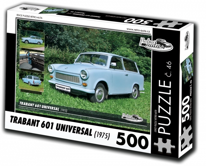 Retro puzzle Trabant 601 Universal 1975 500 dielikov