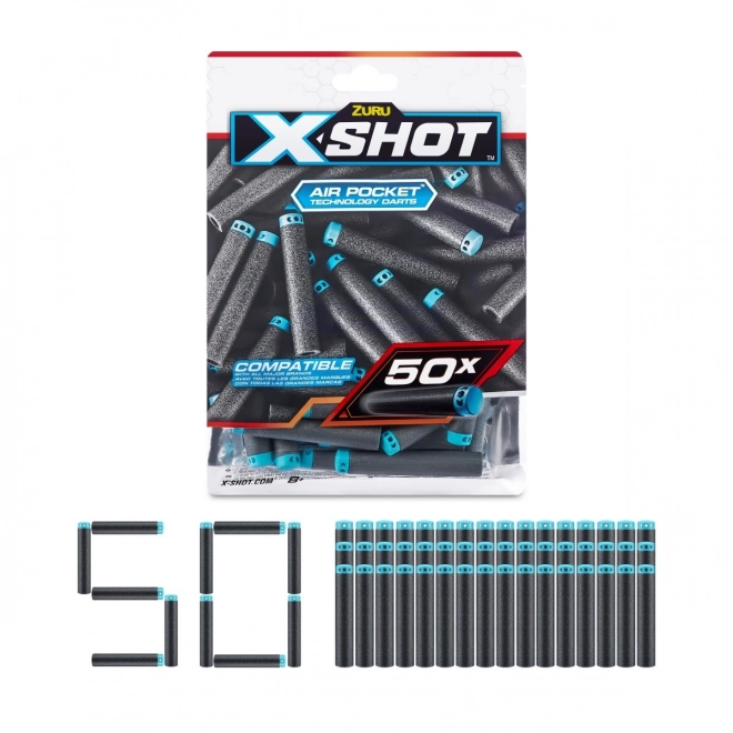 Súprava šípok X-Shot Excel 50 šípok