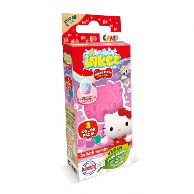 Inkee - šumivá bomba s Hello Kitty