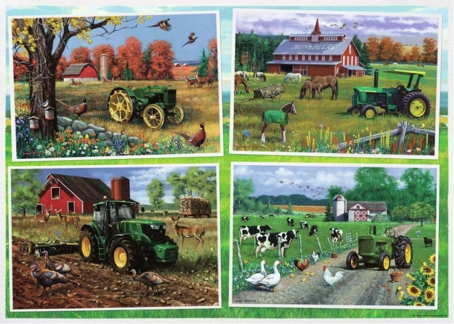 Puzzle John Deere: Klasika XXL 500 dielikov