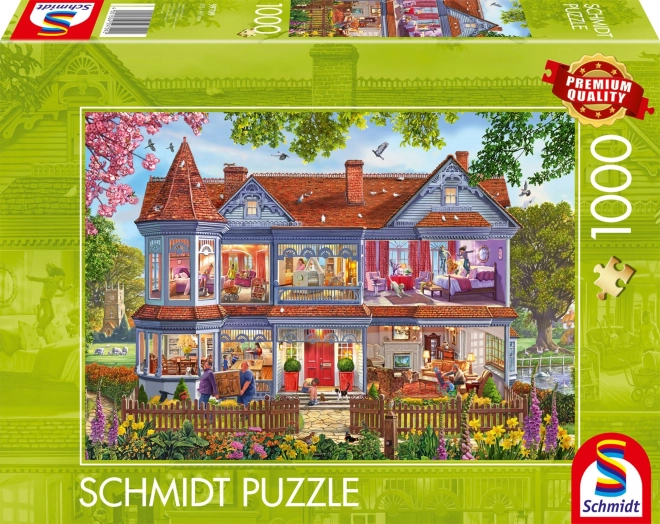 Schmidt puzzle dom na jar 1000 dielikov