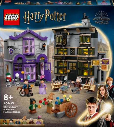 LEGO Harry Potter – obchody Ollivandera a Madame Malkin (Šikmá ulica)