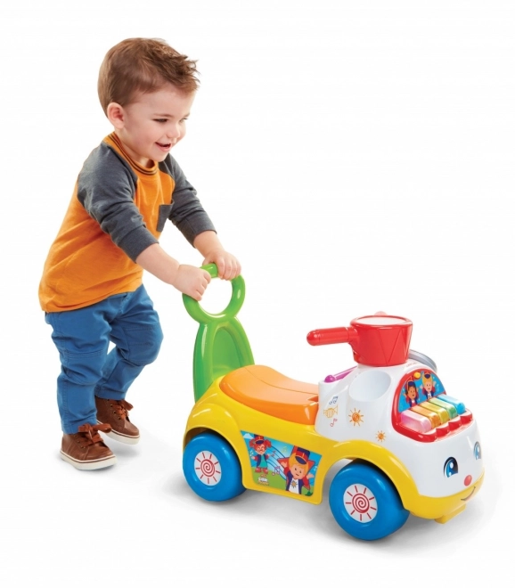 Odrážadlo Fisher Price - Hudobná Paráda žlté