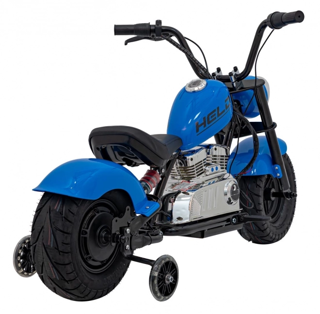 Motocykl Chopper Warrior Modrá