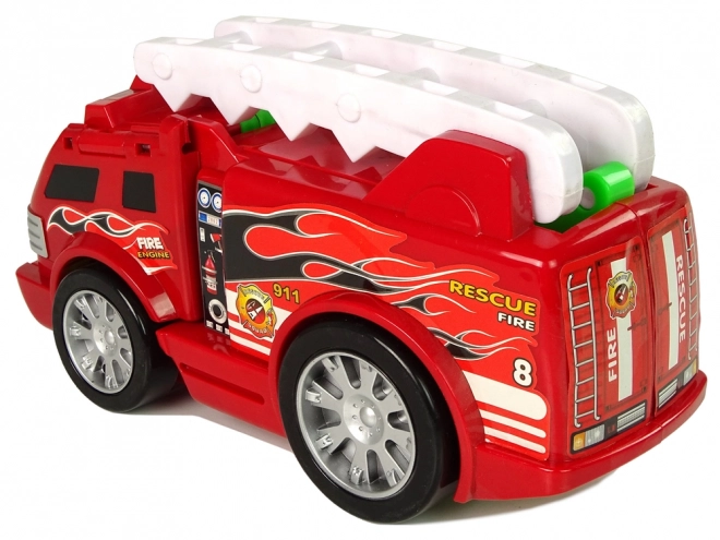 Auto straž transformácia drak 2v1 hasiaci voz