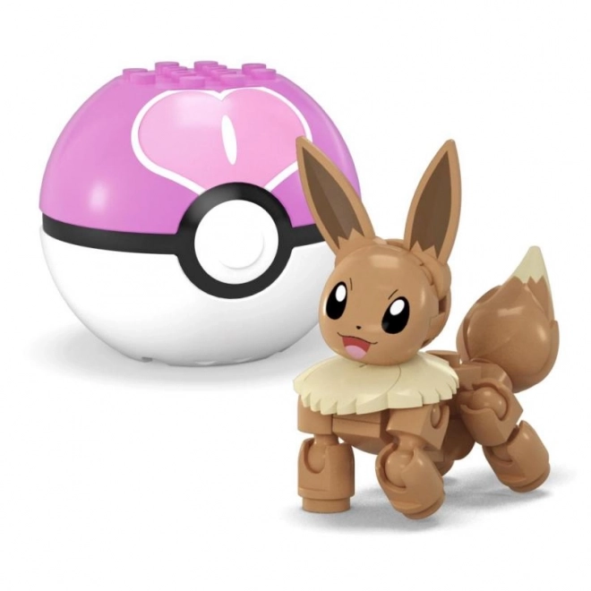 Stavebnice Pokémon Pokéball 2-balenie Charmander a Eevee