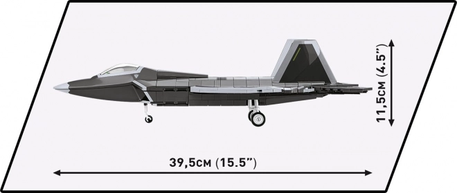 Klockový model Lockheed F-22 Raptor