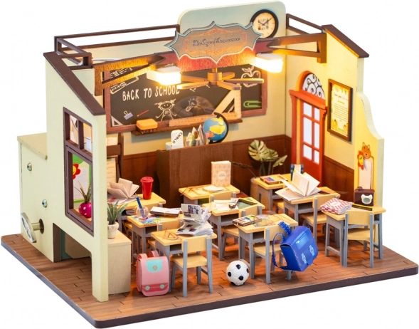 Miniatúra domčeka 2Kids Toys Školská Trieda