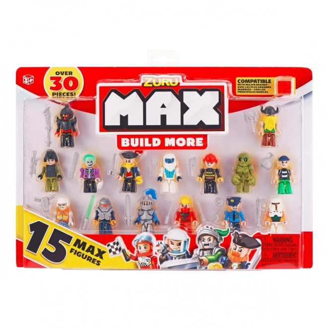 Súprava 15 figúrok MAX BUILD