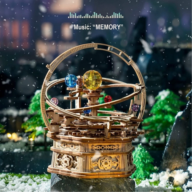 RoboTime 3D puzzle boxy na hračky Historický orloj