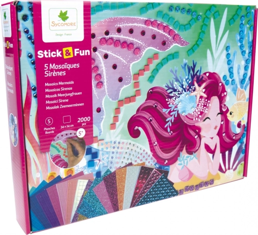 Mozaika Stick & Fun Morská panna
