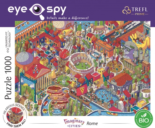 Puzzle TREFL UFT Eye-Spy: Rím, Taliansko 1000 dielikov