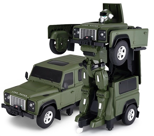 Transformer Land Rover Defender 1:14 2.4GHz RTR - zelený