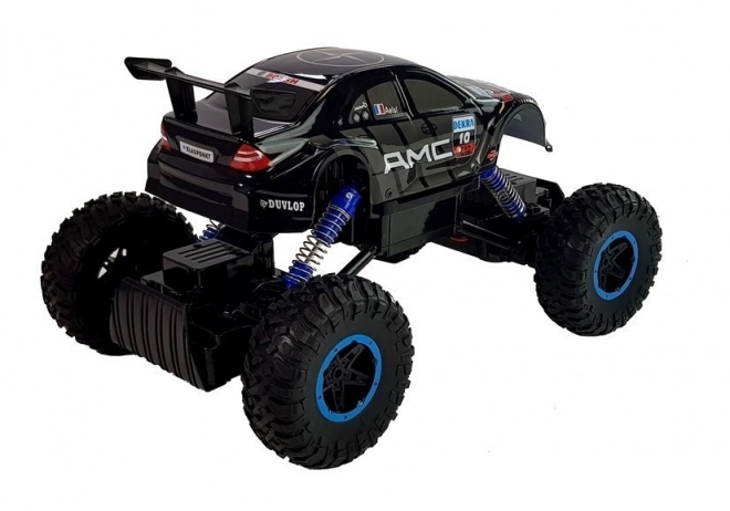 R/C monster truck modrej farby 1:14