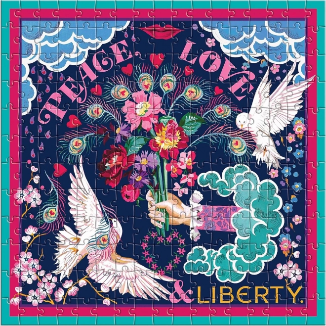 Čtvercové puzzle Liberty: Síla lásky