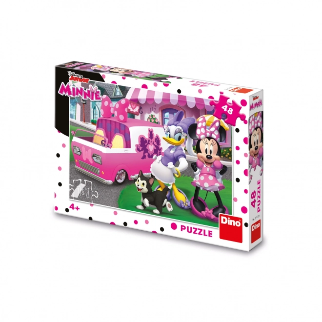 Detské puzzle Minnie a Daisy 48 dielov