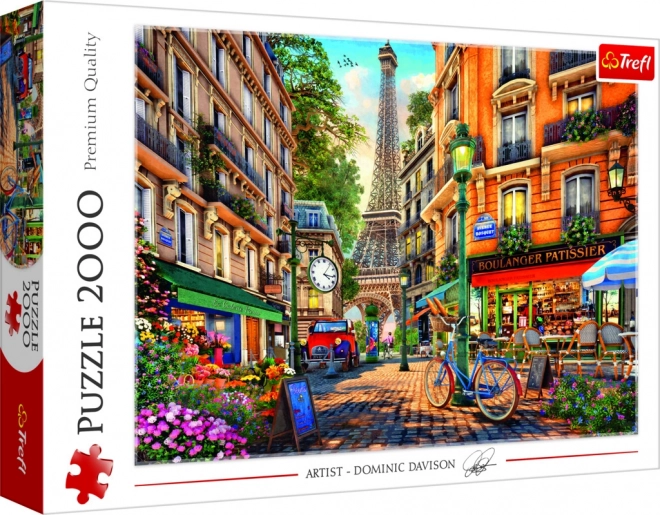 Puzzle Popoludnie v Paríži 2000 dielikov