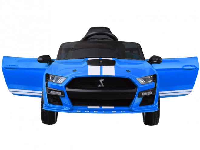 Auto na batériu Ford Mustang Shelby pre deti – Modrá